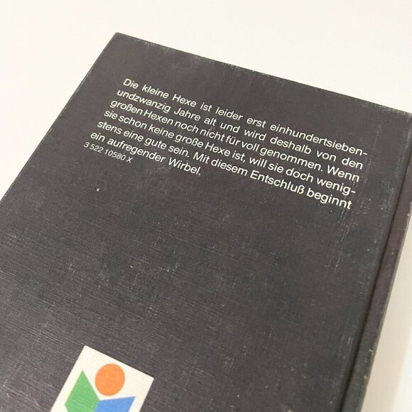 Vtg 1980 Die Kleine Hexe Otfried Preussler Hardcover German Book - Picture 4 of 16